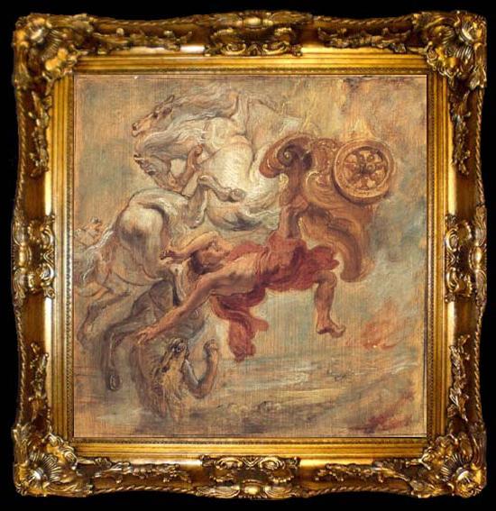 framed  Peter Paul Rubens The Fall of Phaethon (mk27), ta009-2